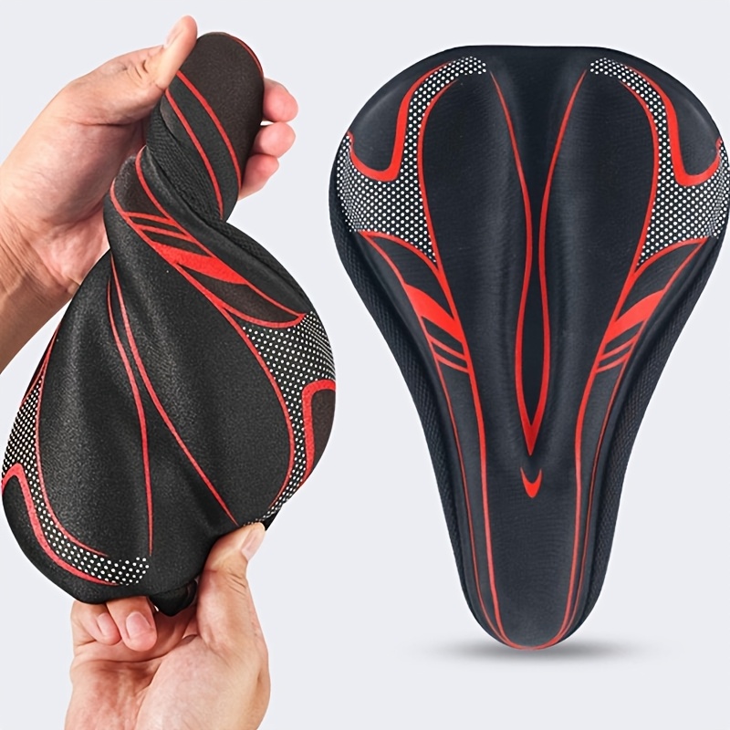 Mountain Biking Gear For Men - Adjustable Gel Padded Bike Seat Cover,