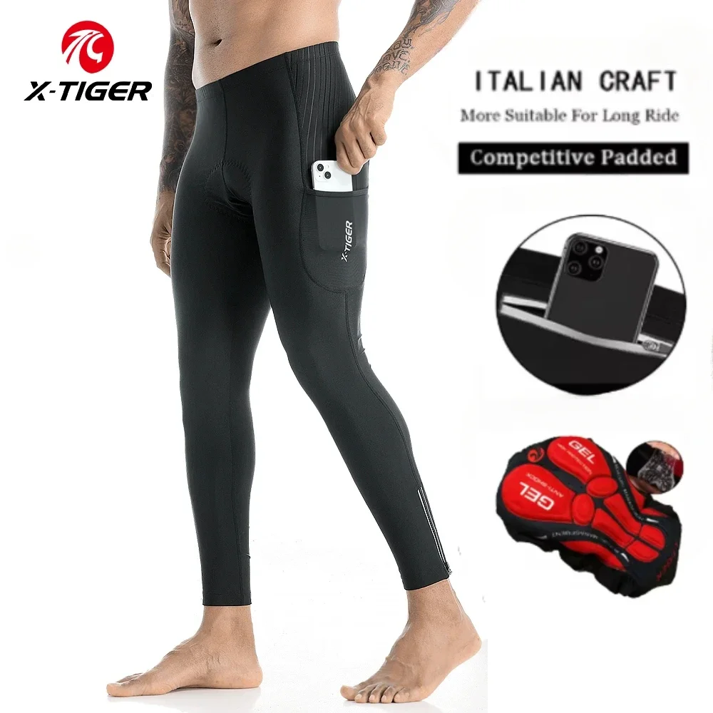 X-TIGER Men Bike Pants 5D Gel  - Mountain Biking Overalls recension och pris