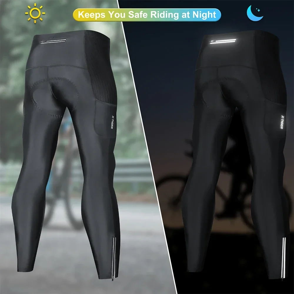 X-TIGER Men Bike Pants 5D Gel  - Mountain Biking Overalls recension och pris