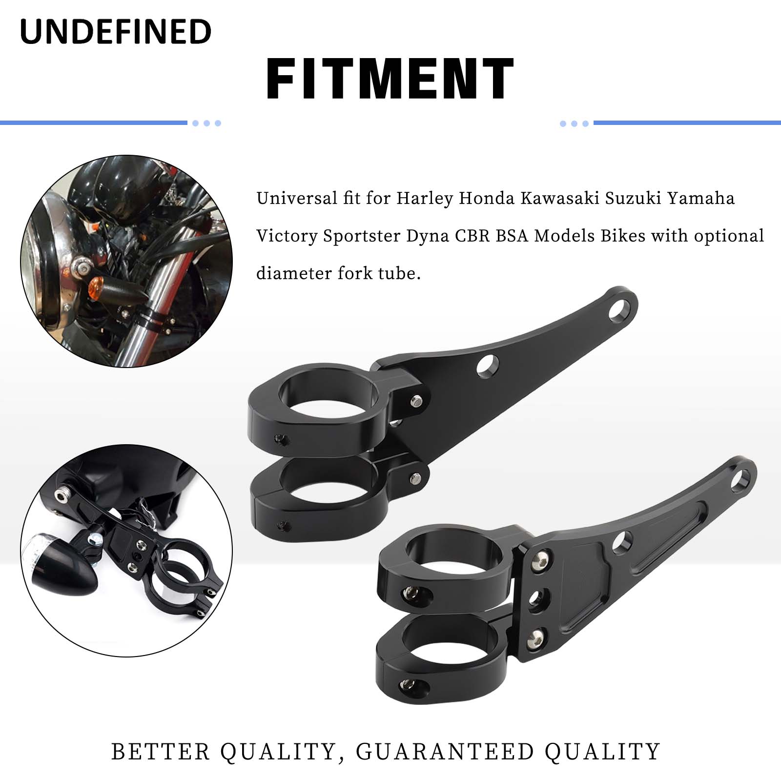 33mm-58mm Headlight Bracket Mo - Mountain Biking Shop recension och pris