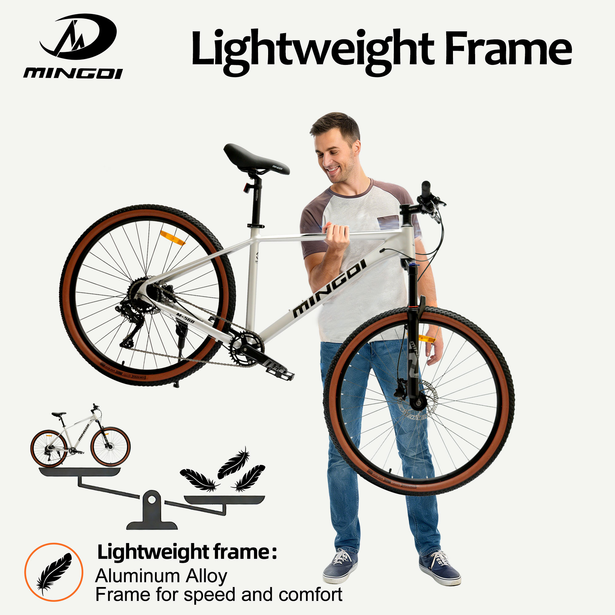 29 Inch Mountain Bike 19 Inch  - Mountain Biking Gear For Men recension och pris