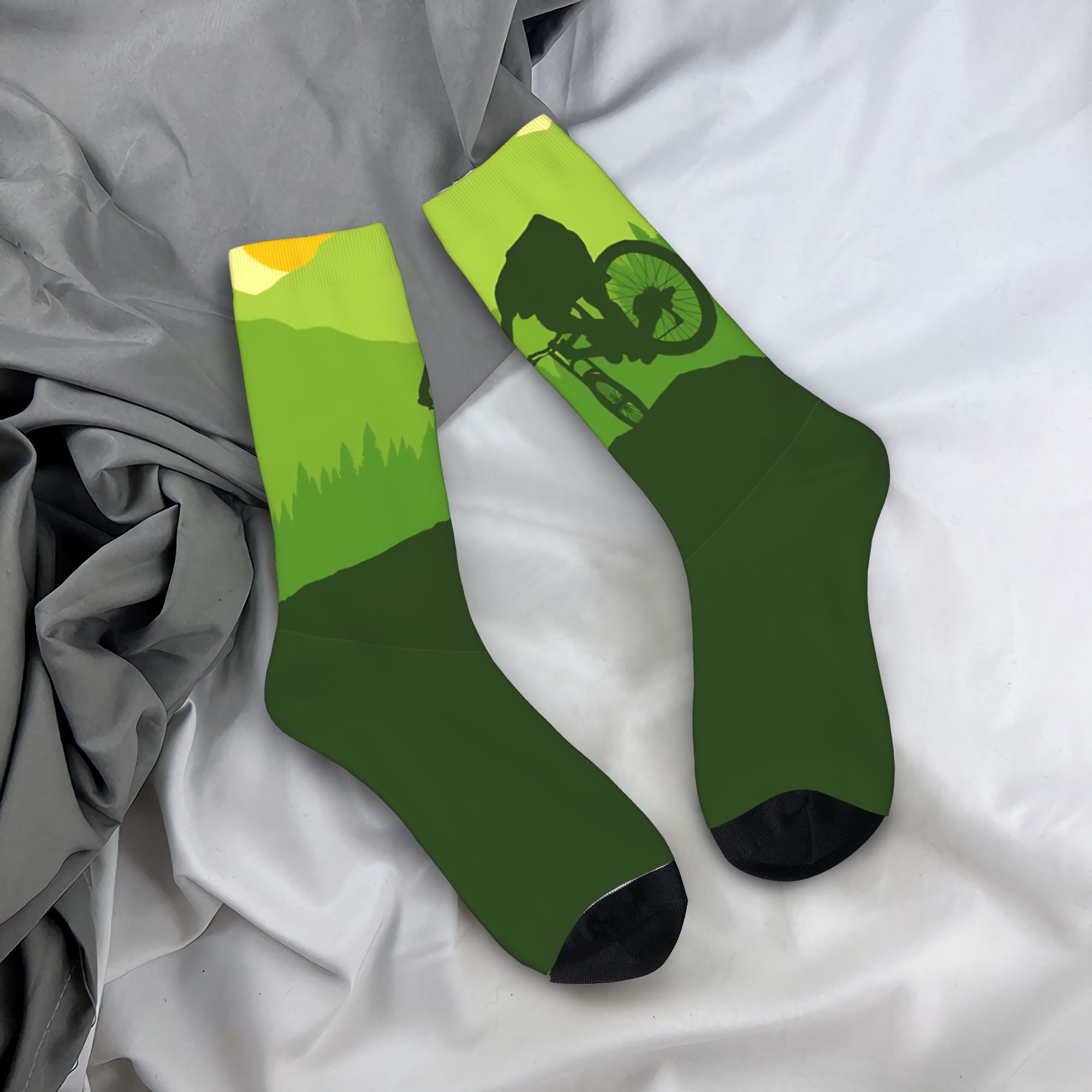 Cycling On The Mountain Bike D - Mountain Biking Socks recension och pris